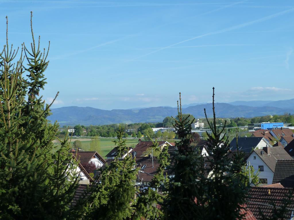 Helle 70 Qm Ferienwohnung Mit Herrlichem Blick Teningen Exterior photo